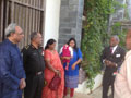 Republic Day Celebrations at SMILES. Brig. Sukhthankar ,Col. B. R. Chetty and Sri. Gowra Venkata Ratnam - settlor of SMILES trust participated in hoisting of National Flag.