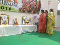 Republic Day Celebrations at SMILES. Brig. Sukhthankar ,Col. B. R. Chetty and Sri. Gowra Venkata Ratnam - settlor of SMILES trust participated in hoisting of National Flag.