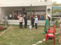 Republic Day Celebrations at SMILES. Brig. Sukhthankar ,Col. B. R. Chetty and Sri. Gowra Venkata Ratnam - settlor of SMILES trust participated in hoisting of National Flag.