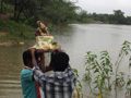 Ganesh Nimajjan Ceremony At Smiles