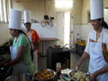 Smt. Gowra Rekha, Smt. Gowra Kranti, Smt. Gowra Manjeera and Smt. Sridevi Bhagawati prepared mouth watering dishes Dabeli; Canapes; Ragi Soup and Carrot Halwa at SMILES and served residents and staff.