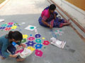 Rangoli competition at SMILES 2017 