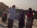 Residents Enjoying  Kite Flying at SMILES