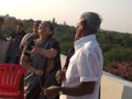 Residents Enjoying  Kite Flying at SMILES