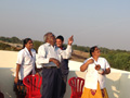 Residents Enjoying  Kite Flying at SMILES