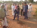 RESIDENTS PERFORMING BHOOMI POOJA AT PEACE HAVEN at Smile