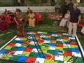 SNAKES AND LADDERS GAME PLAYED BY RESIDENTS AND EMPLOYEES at SMILES 