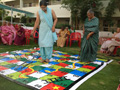 SNAKES AND LADDERS GAME PLAYED BY RESIDENTS AND EMPLOYEES at SMILES 