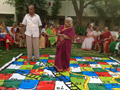 SNAKES AND LADDERS GAME PLAYED BY RESIDENTS AND EMPLOYEES at SMILES 