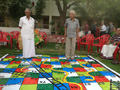 SNAKES AND LADDERS GAME PLAYED BY RESIDENTS AND EMPLOYEES at SMILES 