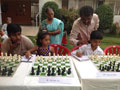 CHESS SIMUL with Ms. Harika Dronavalli,
Arjun Awardee and Grandmaster organized at SMILES