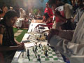 CHESS SIMUL with Ms. Harika Dronavalli,
Arjun Awardee and Grandmaster organized at SMILES