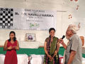 CHESS SIMUL with Ms. Harika Dronavalli,
Arjun Awardee and Grandmaster organized at SMILES