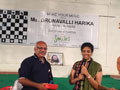 CHESS SIMUL with Ms. Harika Dronavalli,
Arjun Awardee and Grandmaster organized at SMILES