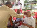 Makara Sankraman Soura Homam by Pandit Suresh Chandra on the eve of Makara Sankranti at SMILES