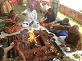 Makara Sankraman Soura Homam by Pandit Suresh Chandra on the eve of Makara Sankranti at SMILES