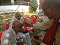 Makara Sankraman Soura Homam by Pandit Suresh Chandra on the eve of Makara Sankranti at SMILES