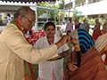 Makara Sankraman Soura Homam by Pandit Suresh Chandra on the eve of Makara Sankranti at SMILES